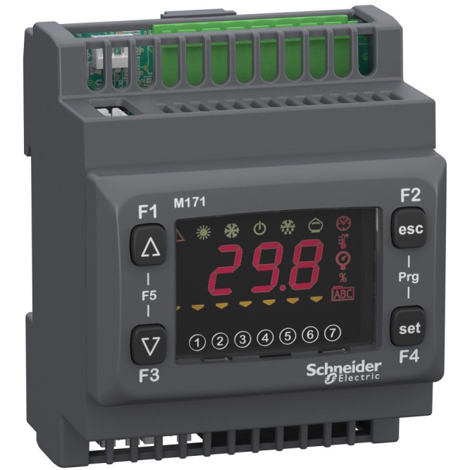 SE Оптим ПЛК М171, дисплей, 22 I/Os, Modbus (TM171ODM22R), Schneider Electric, , TM171ODM22R