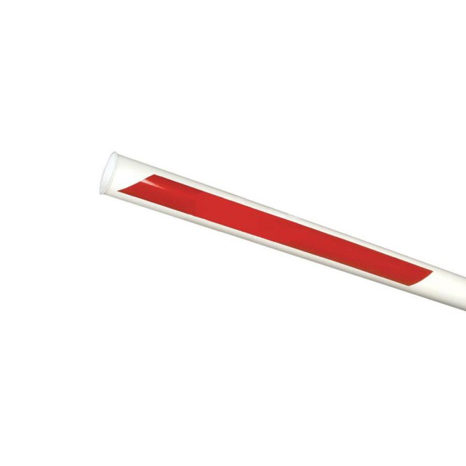 Стрела круглая поворотная FAAC Ø85мм со светоотражающими наклейками 3000 мм 428176