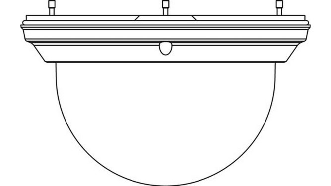 Тонированный купол для поворотной камеры AUTODOME IP 5000 NDA-5020-PTBL