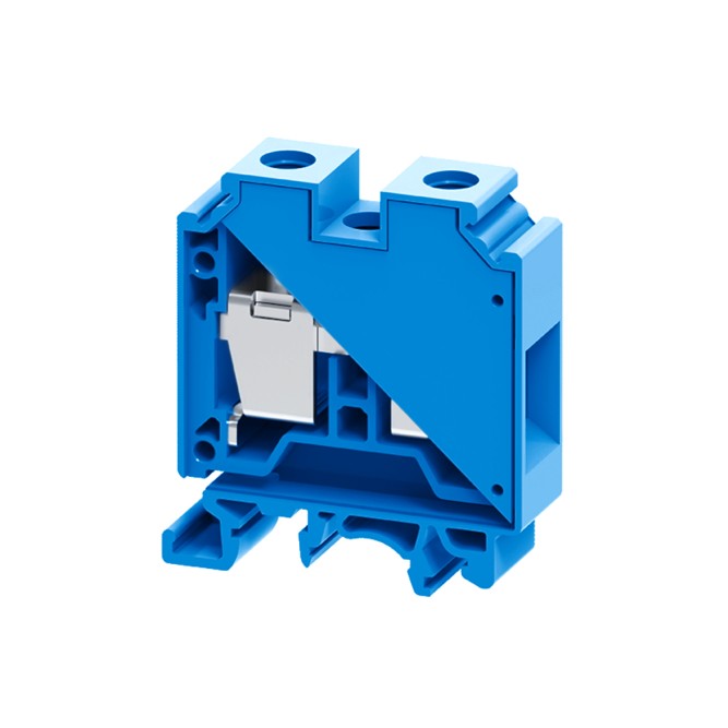 Клемма проходная винтовая OptiClip CTS-16-I-BU-76A-(0,2-16)-синий