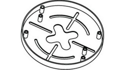 Монтажная коробка для для камер Minidome NDA-ADT4S-MINDOME