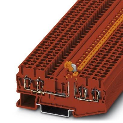 Клеммы с ножевыми размыкателями ST 2,5-QUATTRO-MT RD