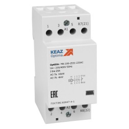 Контактор модульный OptiDin MK-100-2502-230AC