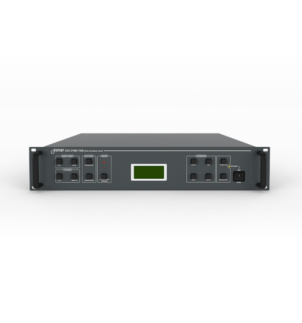 Sonar SSC-216M (10A) - Блок контроля выходных линий громкоговорителей на 16 каналов, до 1000 Вт (100 В) на канал