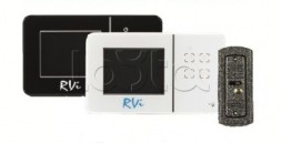 Комплект видеодомофона RVi-VD1 mini черный + RVi-305