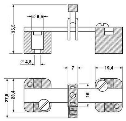 Соединительные клеммы AKG4 GNYE-EX