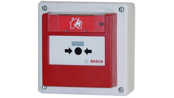 ИПР LSNi, уличного исполнения, поверхностный монтаж, сбрасываемый, красный FMC-420RW-HSRRD