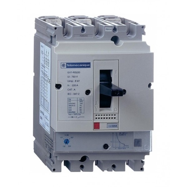 Силовой автомат Schneider Electric TeSys GV7, 70кА, 3P, 25А