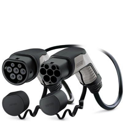 Зарядный кабель AC EV-T2G3PC-3AC32A-4,0M6,0ESBK01
