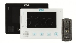 Комплект видеодомофона RVi-VD2 LUX черный + RVi-305
