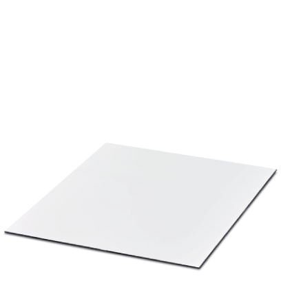 Пластина с гравировкой GPK 300X280X1,5 WH/BK