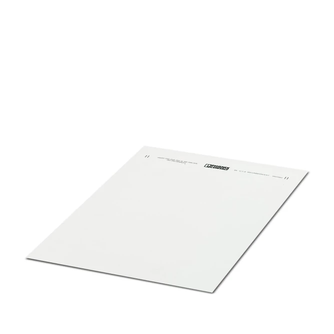 Маркировочный лист SK U/2,8 WH,UNBEDRUCKT