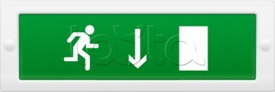 Арсенал Безопасности Молния-220 РИП &quot;Человек влево стрелка вниз в дверь&quot;