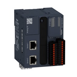 SE M238 Блок базовый модульный М221-24IO транзисторный источник (TM221M16TG), Schneider Electric, , TM221M16TG