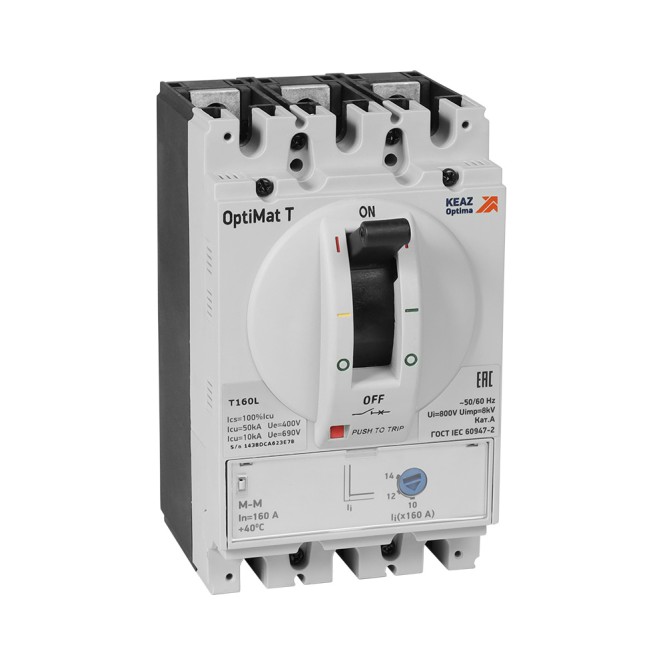 Выключатель-разъединитель OptiMat T125-SD 4P